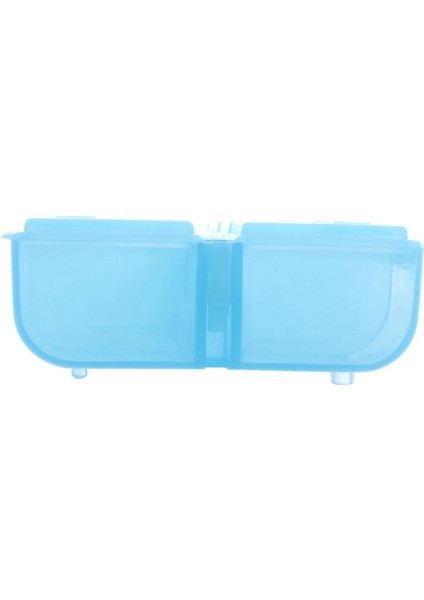2x Plastik Dikdörtgen 8 Bölme 7 Gün Ilaç Hap Kutusu Mavi (Yurt Dışından) indirimleri