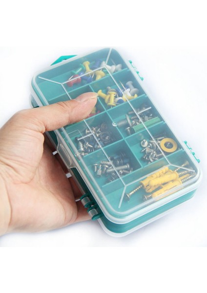 3x Penggong 13 Grids Aracı Kutusu Çift Taraflı Araç Kutusu Organizer Depolama Kutusu Küçük Bileşenler Için Çok Fonksiyonlu Araç Kılıfı (Yurt Dışından) fırsatları