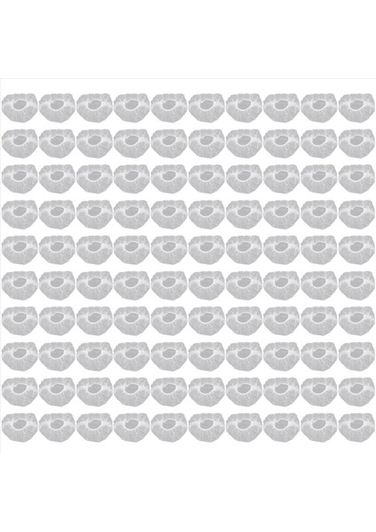 100 Adet Yeniden Kullanılabilir Gıda Taze Depolama Kapakları Elastik Berrak Kase Kapakları Aile Açık Piknik Için Plastik Kapaklar Kapakları (Yurt Dışından)