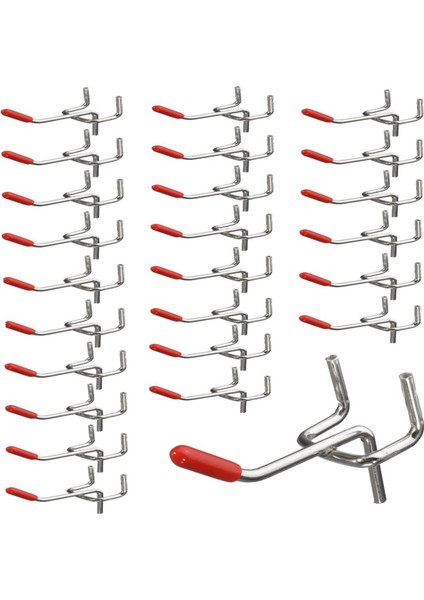 25X 50MM Tek Pegboard Kancaları ile 25X 1100MM Pegboard Kancaları Çıta Duvar Perakende Ekran Dükkanı Peg Asmak Ev Askıya Uyuyor (Yurt Dışından) fiyatları