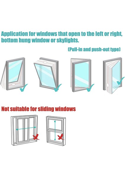 2x Klima Pencere Contası Taşınabilir Klima ve Çamaşır Kurutma Makinesi Için Pencere Contası Çalışır 400CM (Yurt Dışından) modelleri
