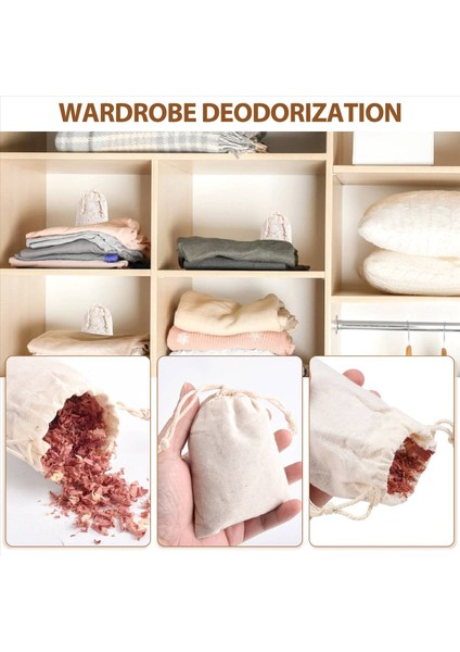 15 Paket Sedir Poşet Çantaları Dolaplar ve Çekmeceler Için Sedir Parçaları Giysi Depolama Için Sedir Blokları Dolap Güvesi Koruması (Yurt Dışından) indirimleri