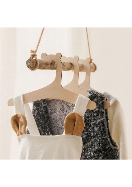 10 Adet Bebek Yaratıcı Askı Rafı Bebek Ahşap Giysiler Ev Ev Kızlar Prenses Oda Kreş Dekoru Çocuklar Için Mevcut (Yurt Dışından) modelleri