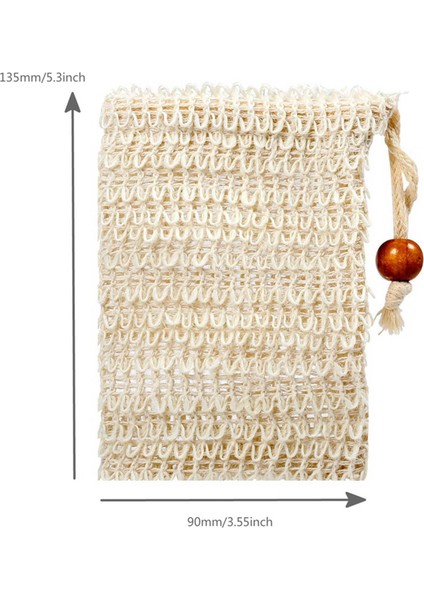 16X Sabun Çantası Sabun Torbası Ramie Organik Sabun Torbası Sabun Torbası Köpük ve Kuru Sabun (Yurt Dışından) fiyatları