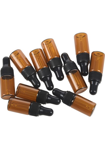 50PCS 3ml Boş Kahverengi Cam Damlalı Şişeler Esansiyel Yağ Için Pipetli (Yurt Dışından) fırsatları