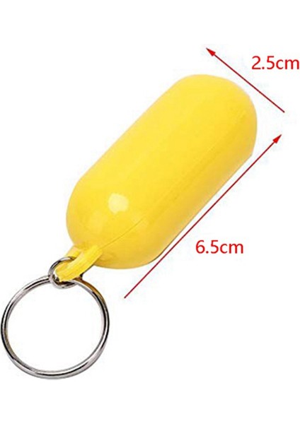 10 Yüzme Rafting Plajı Yüzen Anahtarlık Yüzme Teknesi Yelken Anahtar Yüzen Yüzen Yüzen Köpük Oval Anahtar (Sarı) (Yurt Dışından) modelleri