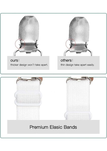 2pcs Ayarlanabilir Elastik Saklatıcılar Tavuk Tutucu Kayış Klipsi Yataklar Için Yatak Kapakları Kanepe Yastığı (Siyah) (Yurt Dışından) fiyatları