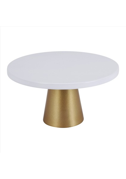 Metal Demir Kek Stand Yuvarlak Kaide Tatlı Tutucu Cupcake Ekran Rafı Dövme Tarafeti Doğum Günü Düğün Partisi 20 5X12CM (Yurt Dışından)