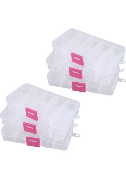 6pcs 10 Izgara Bileşen Parçaları Kitleri Plastik Saklama Kutusu Çantası (Yurt Dışından)
