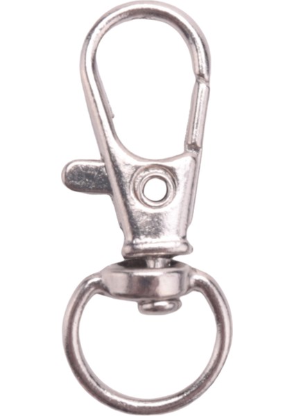 80PCS Metal Istakoz Tetikleme Döner Tokat Kanca Klips Klips Takı Yapım Sanat El Sanatları Anahtar Yüzük Anahtarlık 35MM (Yurt Dışından) fiyatları