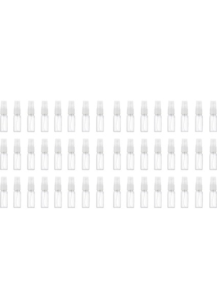 48PCS 20ML Şeffaf Boş Sprey Şişeler Taşınabilir Doldurulabilir Ince Sis Püskürtücü Şişeler (Yurt Dışından)