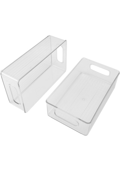 18 Adet Buzdolabı Organizatör Kutuları Istiflenebilir Buzdolabı Organizatörleri Kesme Kolları Berrak Plastik Kiler Gıda Depolama Rafı (Yurt Dışından) modelleri