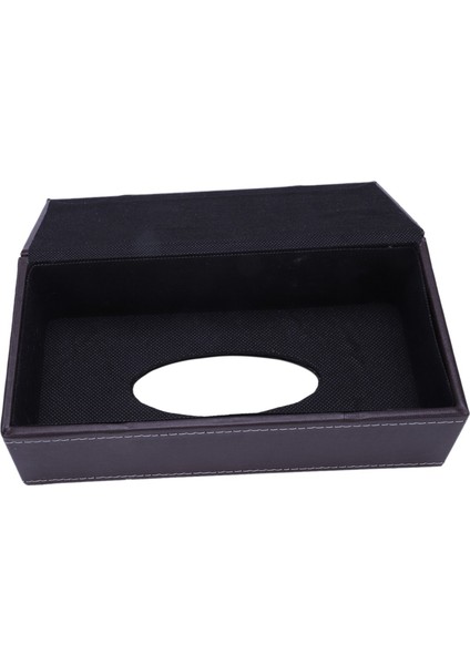 2x Taşınabilir Deri Dikdörtgen Doku Kapağı Kutu Tutucular Kasa Pompalama Kağıt Otel Ev Araba Si Kahverengi (Yurt Dışından) modelleri