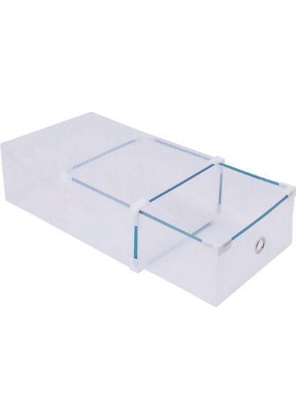 10 Paket Plastik Istiflenebilir Ayakkabı Depolama Organizatörü Temiz Çekmece Kutusu Metal Çerçeve (Yurt Dışından) indirimleri