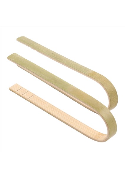 120 Paket Mini Bambu Maşa 4 Inç Tek Kullanım Maşaları Çevre Dostu Mini Tek Kullanımlık Bambu Mutfaklar Tost Maşaları (Yurt Dışından)