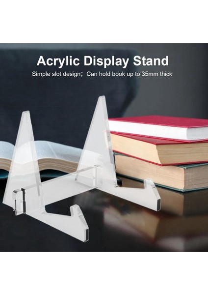 4x Vinil Kayıt Depolama Tutucu Akrilik Kayıt Ekran Stand Taşınabilir Kitap Ekran Standı (Yurt Dışından) indirimleri