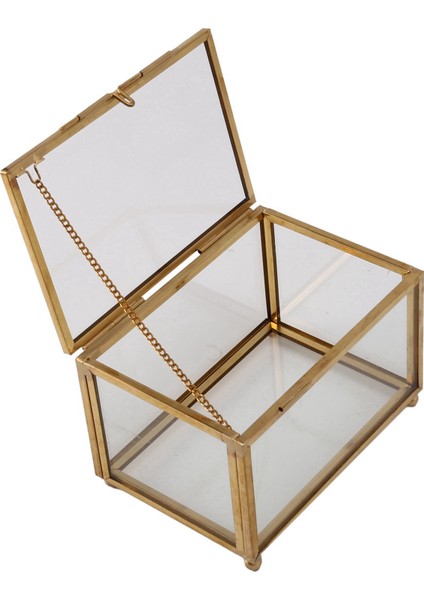 5x Geometrik Cam Tarzı Takı Kutusu Tablo Konteyneri Takı Kutsakları Görüntülemek Için Ev Konteyneri Ewelry Depolama (Yurt Dışından) fiyatları
