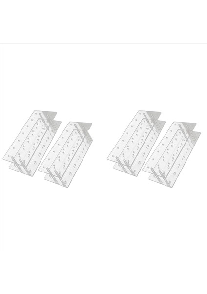 4 Paket 21 Delikli Akrilik Lolipop Sahibi Düğünler Için Bebek Duşları Doğum Günü Partileri Yıldönümleri Kek Lolipop Standı (Yurt Dışından)