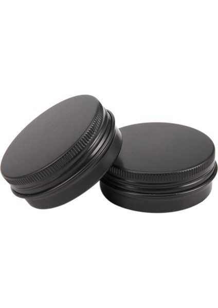 Alüminyum Teneke Kutular - 80 Paket 1oz / 30G Yuvarlak Metal Teneke Konteyner Vidalı Üst Kutular Kozmetik Örnek Konteynerler Mum Teneke (Yurt Dışından) fiyatları