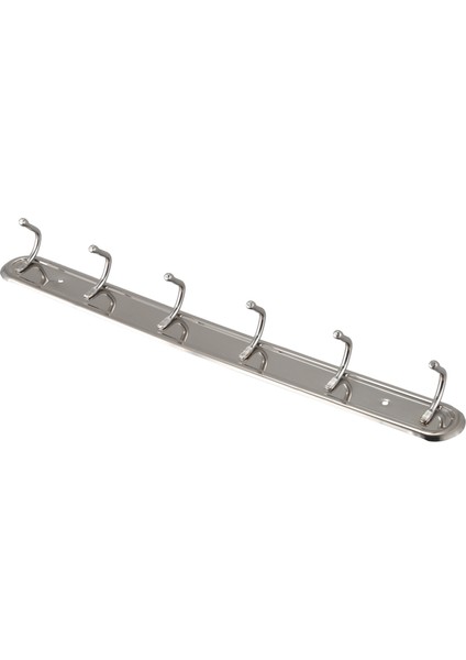 2x Hanehalkı Metal Duvarı Montajlı 6 Kanca Havlu Raf Askı 15 Inç Uzunluğunda (Yurt Dışından) modelleri