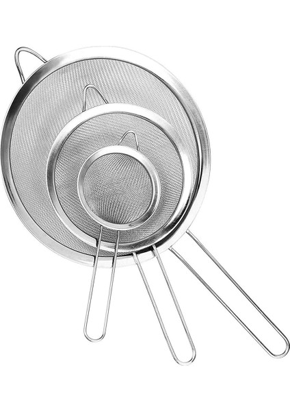 Elek Çay Süzgeçleri Elekler ve Süzgeçler Mutfak Elek Ince Örgü Süzgeç Yemek Pişirme Için Un Elekleri (Yurt Dışından)