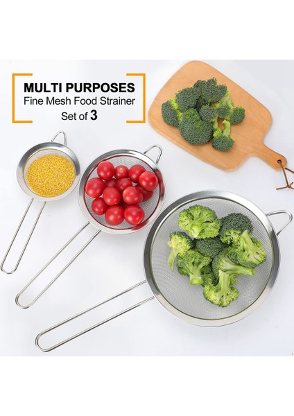 Elek Çay Süzgeçleri Elekler ve Süzgeçler Mutfak Elek Ince Örgü Süzgeç Yemek Pişirme Için Un Elekleri (Yurt Dışından) modelleri