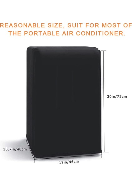 Taşınabilir Klima Kapağı Su Geçirmez Mat Fermuarlı Torba Koruyucu Kapak Iç Mekan Klimaları Için (Yurt Dışından) fiyatları
