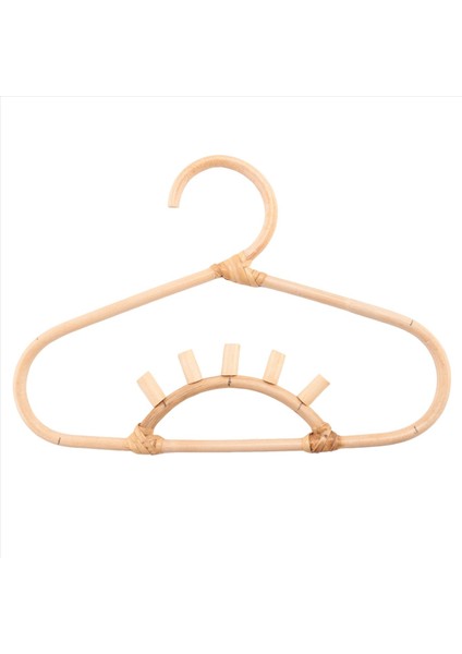 Rattan Giysileri Askı Çocuk Giysileri Organizatör Raf Çocuk Askı Çocuk Odası Dekorasyon Askı Giysileri Güneş (Yurt Dışından)