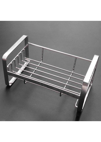 3x Sünger Tutucu Sünger ve Sabun Tutucu Mutfak Lavabosu 304 Paslanmaz Çelik Mutfak Yemeği Sabun Caddy Tepsi Organizatör (Yurt Dışından) fırsatları