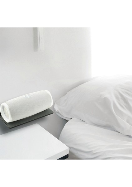 Bluetooth Hoparlör Web Kamerası Cep Telefonları Oyuncak-Siyah Için 2x Duvar Raf Hoparlör Standı Akrilik Duvar Montaj Ekran Rafı (Yurt Dışından) modelleri