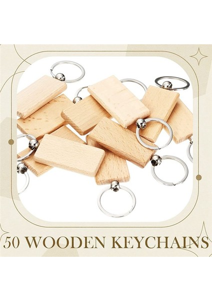 50 Adet Boş Ahşap Anahtar Etiketi Anahtar Gravür Boşluklar Bitmemiş Ahşap Anahtarlık Anahtar Halka Anahtar Etiketler Dıy El Sanatları Dikdörtgen (Yurt Dışından) indirimleri