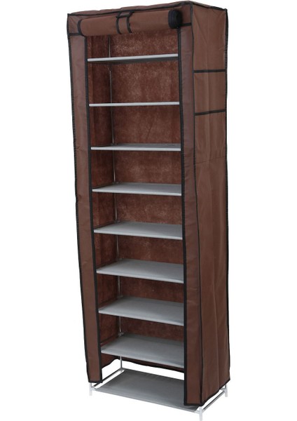 10 Katmanlı 9 Raf Ayakkabı Rafı Raf Tasarruf Depolama Dolap Organizatör Dolabı (Yurt Dışından) indirimleri