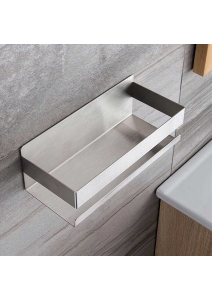 Kendi Kendine Yapışkan Duş Rafı Banyo Raf Çubuğu Duvar Duş Caddy Tutucu Gümüş (Yurt Dışından) modelleri