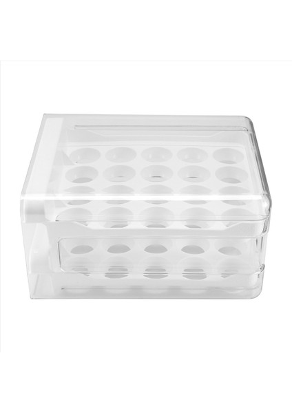 Buzdolabı Için Yumurta Kabı 40 Izgara/2 Katmanlı Buzdolabı Için Yumurta Tutucu Buzdolabı Için Yumurta Çekmecesi Yumurta Taze Kutusu (Yurt Dışından)