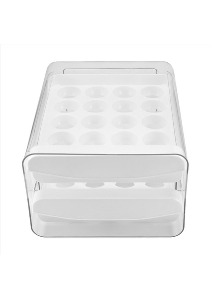 Buzdolabı Için Yumurta Kabı 40 Izgara/2 Katmanlı Buzdolabı Için Yumurta Tutucu Buzdolabı Için Yumurta Çekmecesi Yumurta Taze Kutusu (Yurt Dışından) indirimleri
