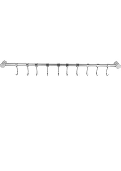 4x Mutfak Ray Rafı Duvara Monte Edeniz Asma Raf Paslanmaz Çelik Askı Kancaları 10 Sürgülü Kanca (Yurt Dışından) fiyatları