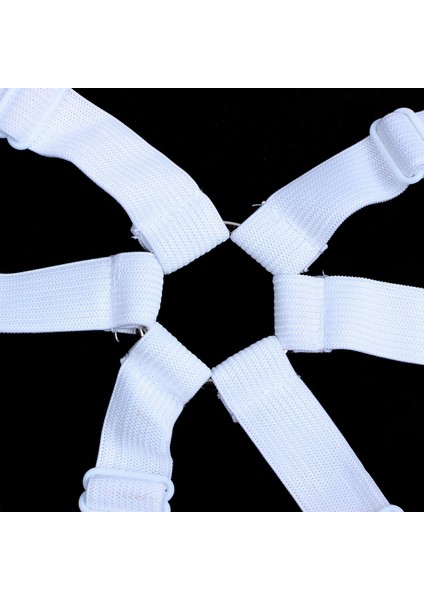 5x Yatak Tabakası Klipsler Tutturucular 3 Yollu 6 Tarafı Sayfa Sığınakçıları Elastik Tabaka Tutucular Yatak Klipsleri Kayışlar (Yurt Dışından) fırsatları