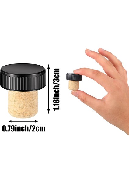 48 Adet Fişleri Tatma Mantarları T-Şekilli Şarap Mantarları Üst Ahşap Şarap Şişesi Durdurucu Şişe Fişleri (Yurt Dışından) fiyatları