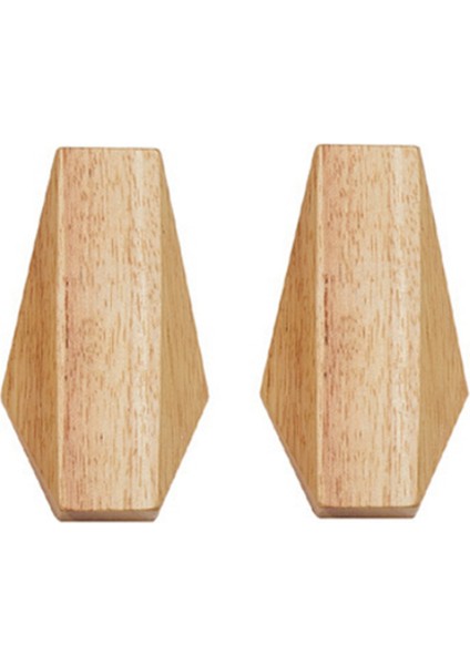 2x Japon Tarzı Basit Modern Modern Ahşap Kanca Duvar Asma Dekorasyon Ev Havlusu Anahtar Hook Fişli Oda Ceket Kancaları (Yurt Dışından) fiyatları