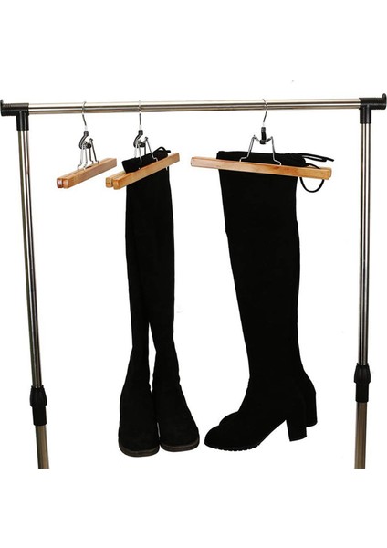 32 Parça Ahşap Serisi Gevşek Askılar Slip Olmayan Ahşap Pantolon Askı 360 Derece Döndürme Anti-Rasta Klip Klipsi Askılar (Yurt Dışından) fırsatları