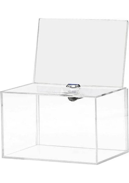 Akrilik Bağış Kutusu - Oylama Kutusu Sadaka Anketler Anketler Çekilişler Yarışmalar Tavsiye Ipuçları Incelemeler (Yurt Dışından)