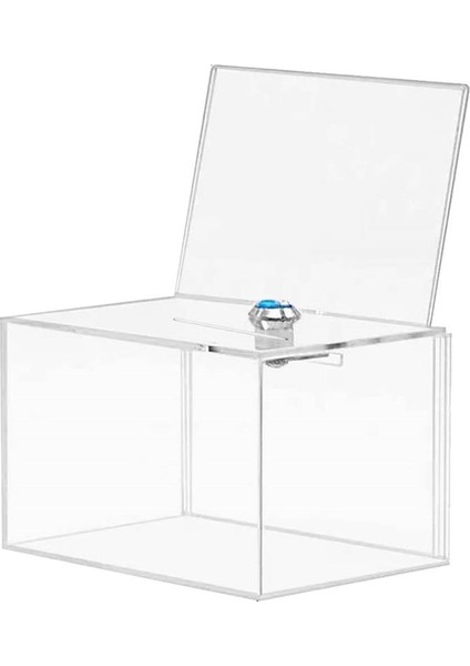 Akrilik Bağış Kutusu - Oylama Kutusu Sadaka Anketler Anketler Çekilişler Yarışmalar Tavsiye Ipuçları Incelemeler (Yurt Dışından) fiyatları