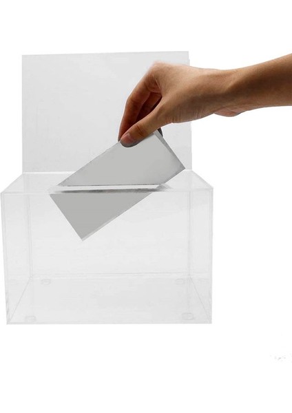 Akrilik Bağış Kutusu - Oylama Kutusu Sadaka Anketler Anketler Çekilişler Yarışmalar Tavsiye Ipuçları Incelemeler (Yurt Dışından) indirimleri
