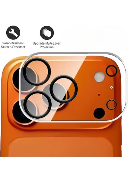 Iphone 17 Pro Max Şeffaf Kamera Koruyucu Lens Tam Kaplama Tam Koruma Hd Görüntü Tam Kapsama fiyatları