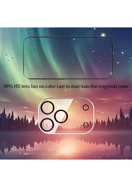 Iphone 17 Pro Max Şeffaf Kamera Koruyucu Lens Tam Kaplama Tam Koruma Hd Görüntü Tam Kapsama indirimleri