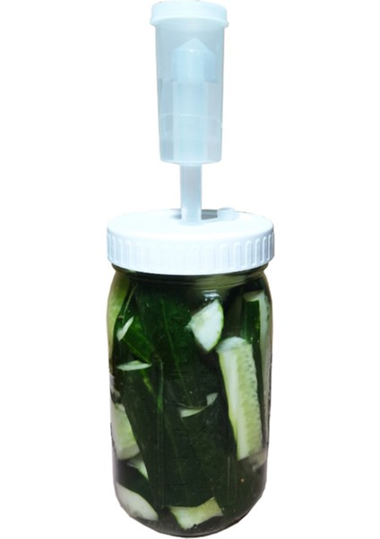 8pc Ağız Mason Kavanozları Kapaklar Havayolları ile Fermenting Havayolları Fermantasyon Kiti Geniş Ağız Mason Kavanozlarında Selikrana Yapmak Için (Yurt Dışından) indirimleri