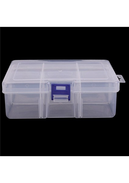 5x 6 Çıkarılabilir Plastik Saklama Kutusu Takı/küpe/araçlar Konteyner Organizatör (Yurt Dışından) fırsatları