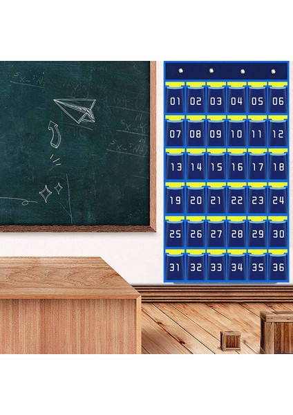 5x 36 Numaralı Cepler Grafik Cep Telefonu Asma Organizatör Asılı Depolama Çantası (Yurt Dışından) modelleri