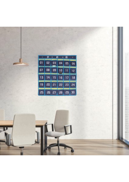 5x 30 Numaralı Cepler Grafik Cep Telefonu Asılı Organizatör Asılı Depolama Çantası Hesap Makinesi Için Cep Telefonu Tutucuları (Yurt Dışından) modelleri