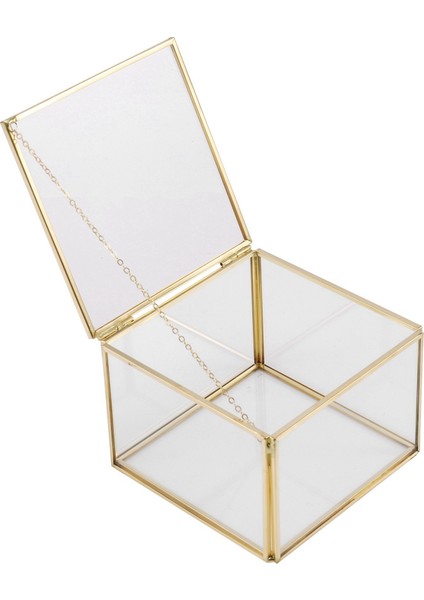 2x Kare Açılış Cam Geometri Bahçe Takı Kutuları Ayna Takı Saklama Kutusu Ebedi Çiçek Dekorasyon Kutusu El Sanatları (Yurt Dışından) indirimleri